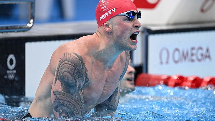 Natación Tokyo 2020 - El británico Peaty revalida el oro en los 100 braza