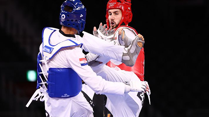 Taekwondo Tokyo 2020 - Taekwondo: -80kg: T. Kanaet vs Raúl Martínez