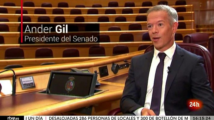 Parlamento - Ander Gil, nuevo presidente del presidente del Senado