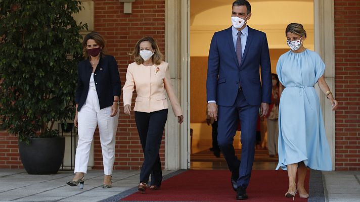 Telediario 1 - Fin del curso político