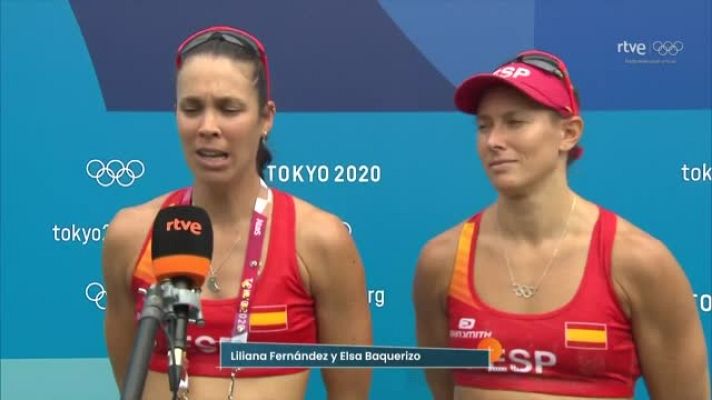 Vóley-playa Tokyo 2020 - Liliana Fernández y Elsa Baquerizo: "Sabíamos que iba a ser un partido difícil"