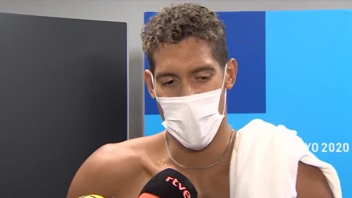 Natación Tokyo 2020 - Hugo González: "He mejorado la marca personal y hay que estar contento con eso"