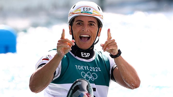 Piragüismo Tokyo 2020 - Maialen Chourraut pasa a la final de piragüismo eslalon