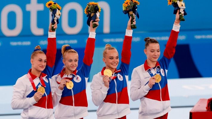 Gimnasia artística Tokyo 2020 - Rusia le roba el trono a EE.UU. en gimnasia