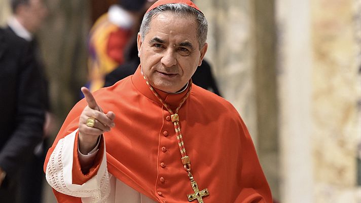 Telediario 1 - Comienza en el Vaticano el primer juicio ordinario a un cardenal por corrupción
