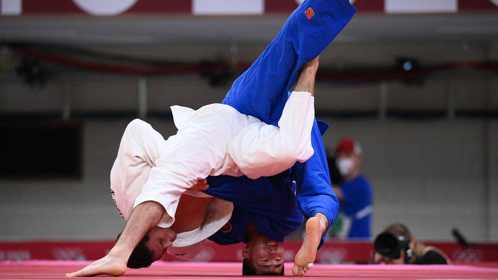 Tokyo 2020 - Judo: -90kg Masculino: Nikoloz Sherazadishvili - G. Altanbagana - Ver ahora