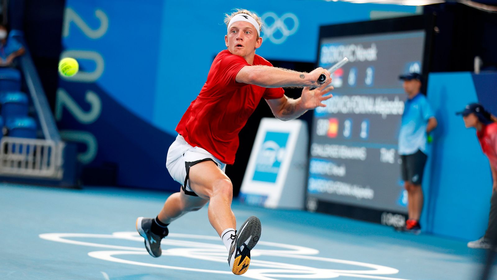 Tokyo 2020 - Tenis: Individual masculino. Tercera Ronda: Alejandro Davidovich Fokina - Novak Djokovic - Ver ahora