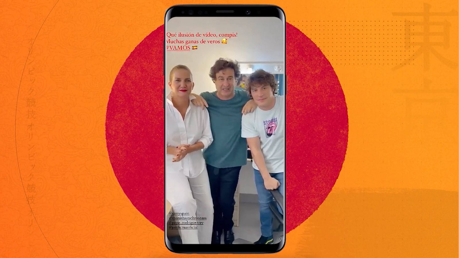 Los chicos de Masterchef mandan su apoyo al equipo de sincro - ver ahora