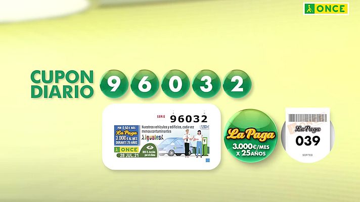 Sorteos ONCE - Sorteo ONCE - 28/07/21