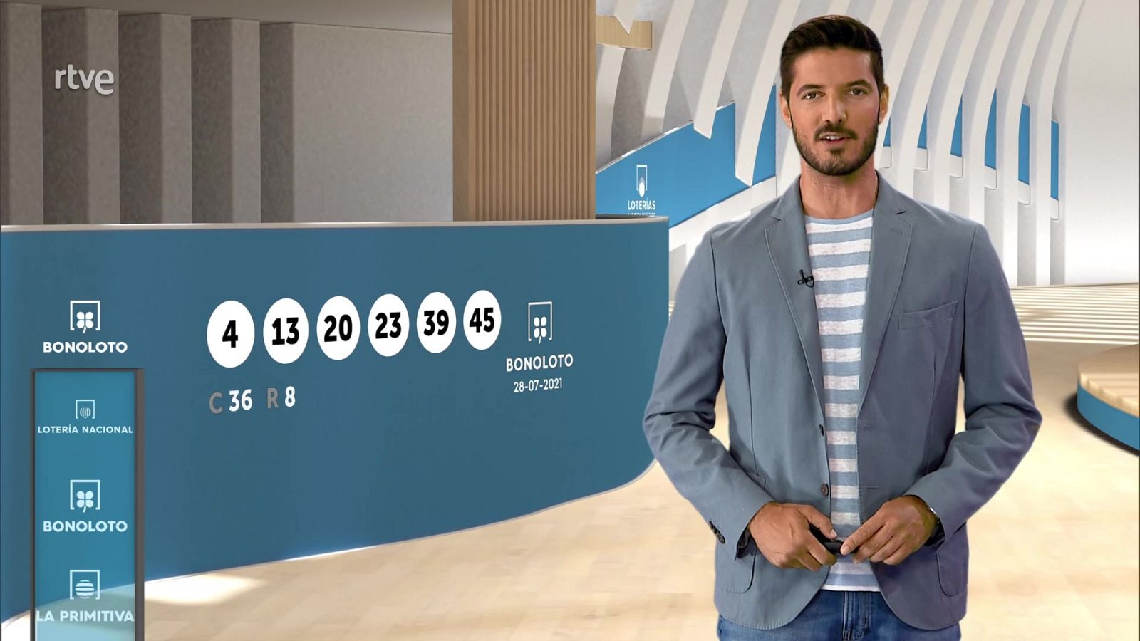 Sorteo de la Bonoloto del 28/07/2021 - ver ahora