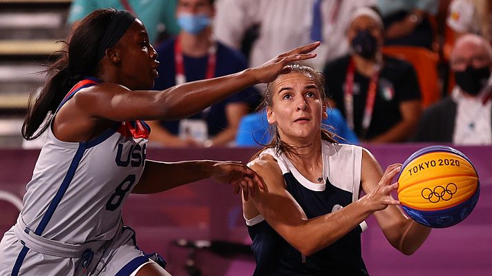 Baloncesto 3x3 Tokyo 2020 - La selección femenina de Estados Unidos, campeona olímpica en baloncesto 3x3