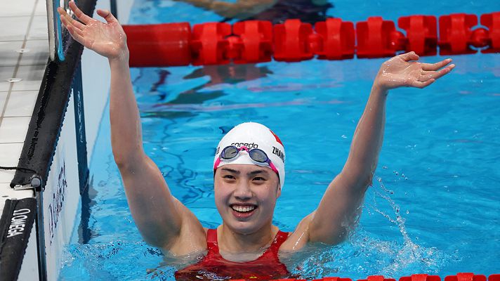 Natación Tokyo 2020 - La china Zhang Yufei, la nueva reina de los 200 mariposa