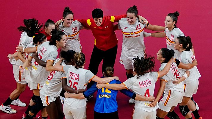 Balonmano Tokyo 2020 - Las 'Guerreras' vencen a Brasil y encarrilan el pase a cuartos