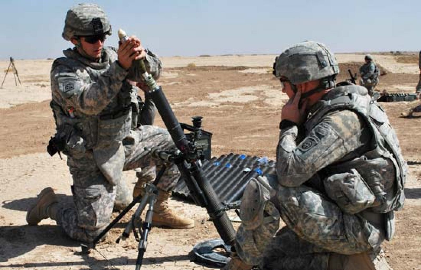 Un equipo de TVE se 'empotra' en las tropas de EE.UU. de Irak | Ver