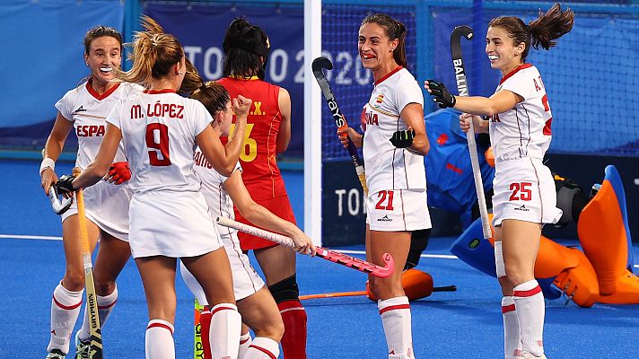 Hockey Tokyo 2020 - España vence a China y acaricia los cuartos de final