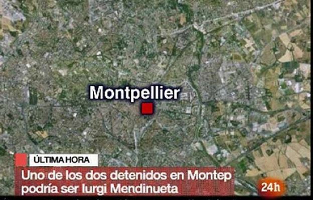  - Detienen a dos etarras en Montpellier, Francia