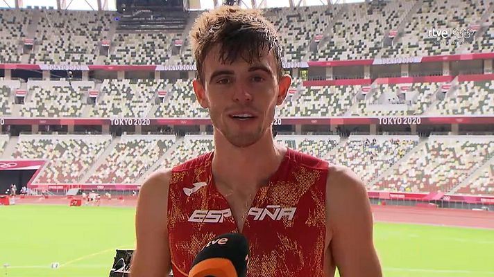 Atletismo Tokyo 2020 - Adrián Ben: "He corrido con todo lo que tenía"