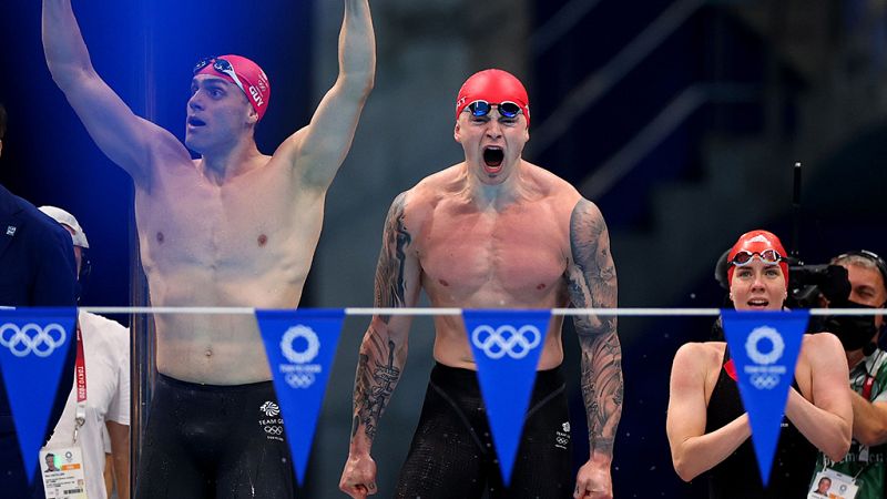 Gran Bretaña conquista el oro en el relevo mixto 4x100 estilos - Natación Tokyo 2020 | Ver