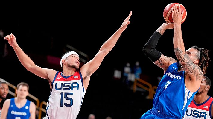 Baloncesto Tokyo 2020 - EE.UU. despierta a tiempo para remontar a República Checa