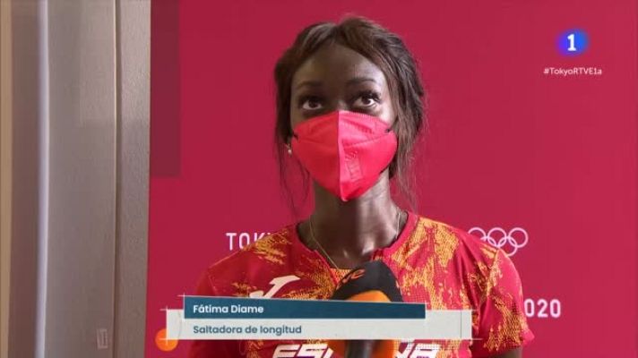 Atletismo Tokyo 2020 - Fátima Diame: "Venía con las expectivas más altas"