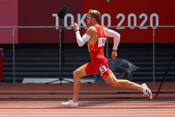 Atletismo Tokyo 2020 - Óscar Husillos decepciona en los 400 metros lisos