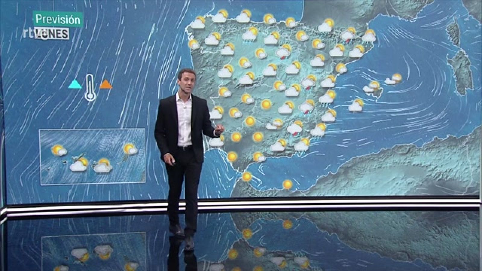 Posibilidad de precipitaciones localmente fuertes en el nordeste de Cataluña y en Galicia - ver ahora