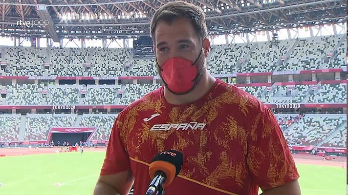 Atletismo Tokyo 2020 - Javier Cienfuegos: "Voy a luchar por estar lo más arriba posible en la final"