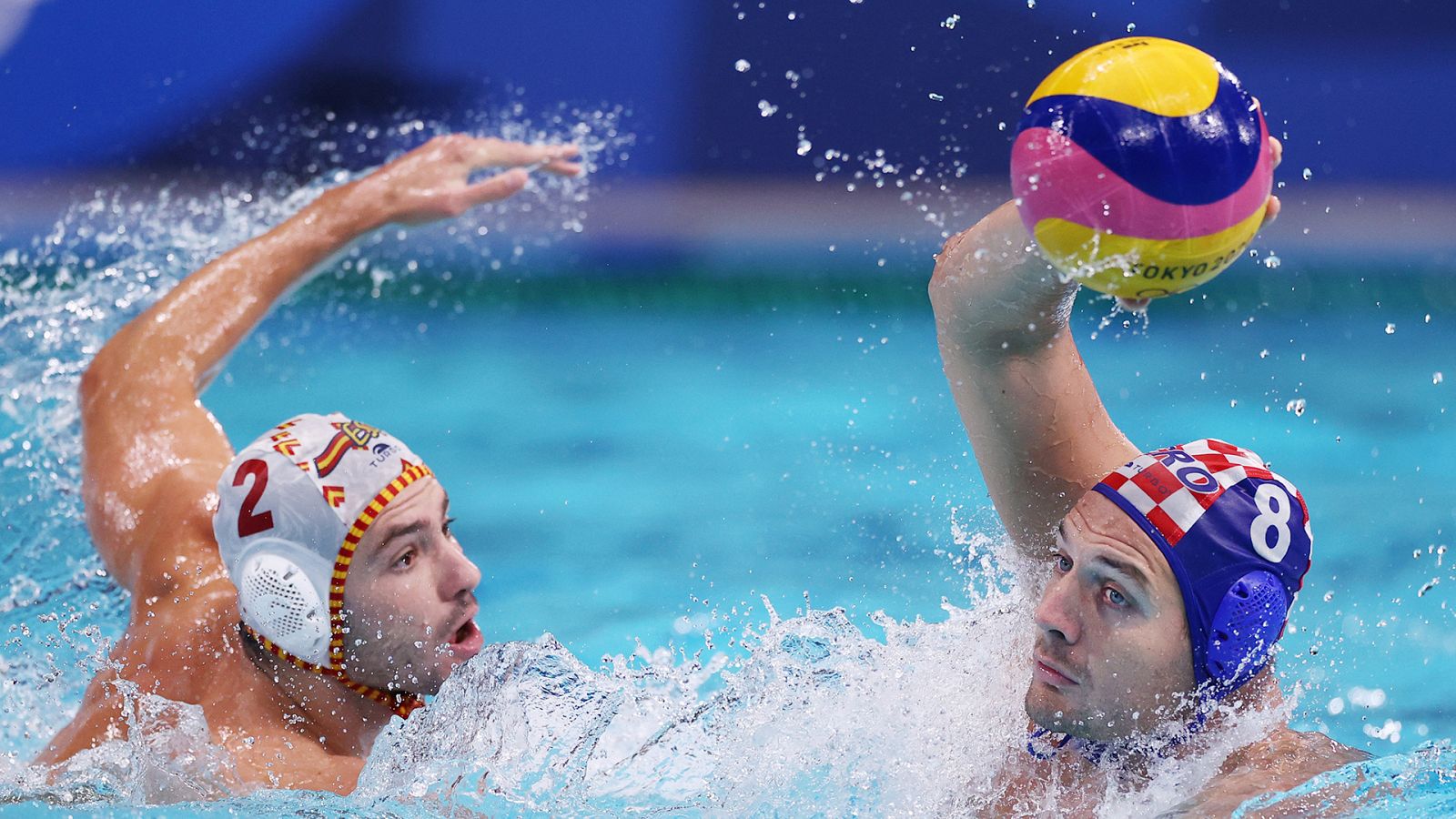 Tokyo 2020 - Waterpolo Masculino. Grupo B: España - Croacia