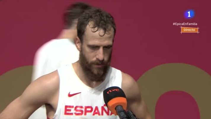 Baloncesto Tokyo 2020 - Sergio Rodríguez analiza la derrota contra EEUU