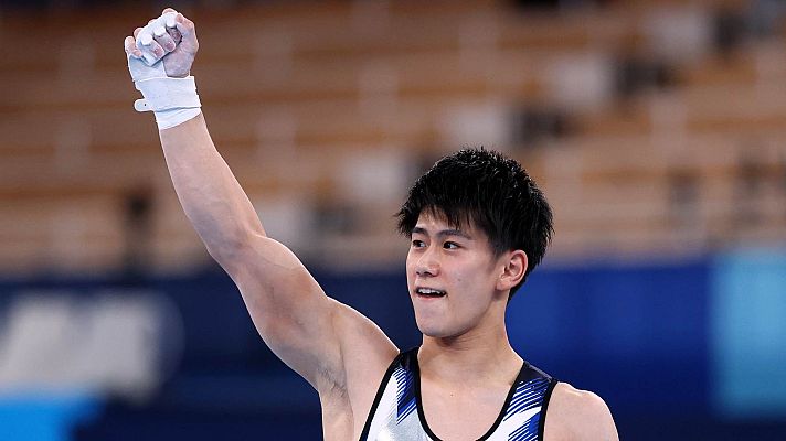 Gimnasia artística Tokyo 2020 - El japonés Daiki Hashimoto, oro en la final de barra