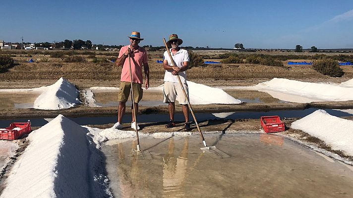 España Directo - Antonio Garrido se mete en la piel de un salinero