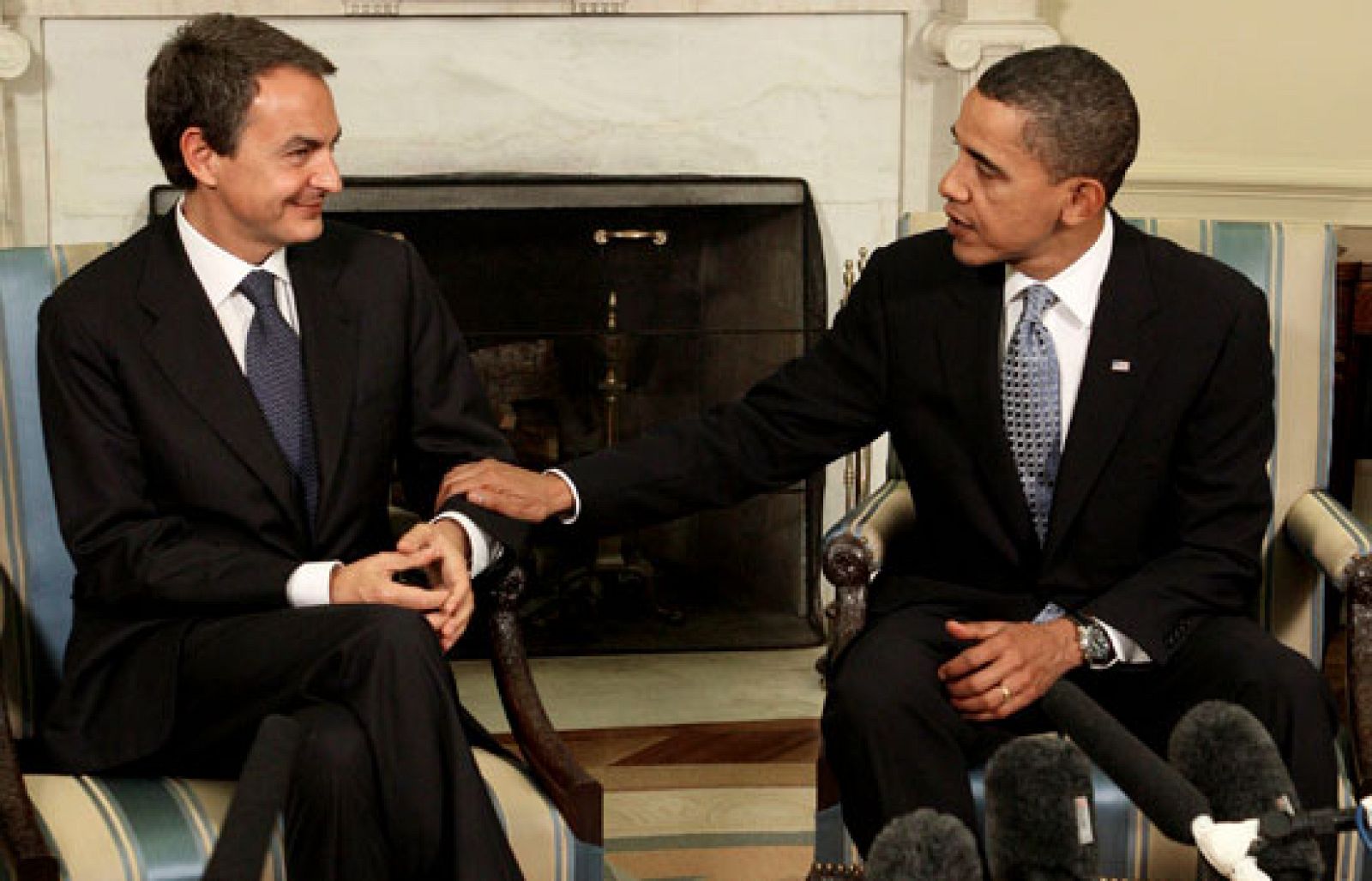 El presidente de Estados Unidos recibe en la Casa Blanca al presidente del Gobierno español | Ver