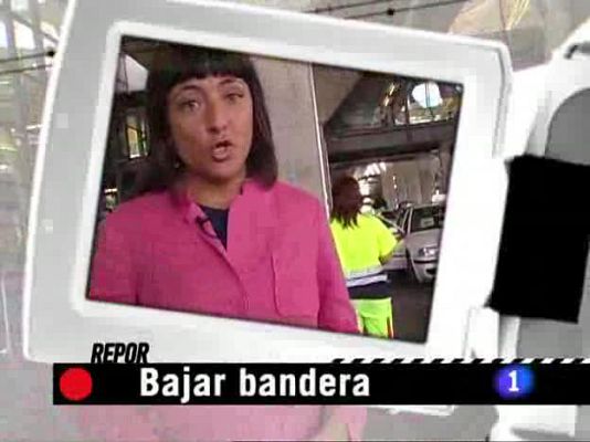 Repor - Bajar bandera