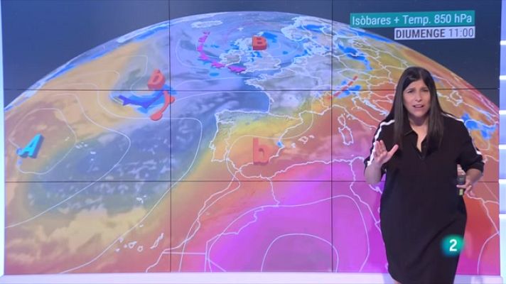 El temps - Cel variable, calor intensa dissabte i relaxada diumenge