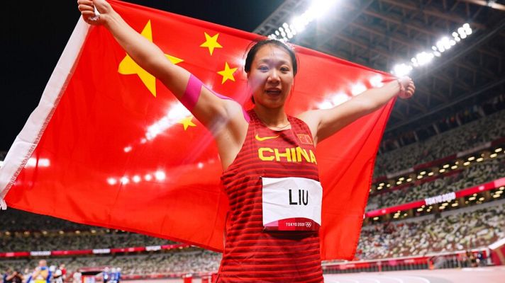 Atletismo Tokyo 2020 - La china Shiying Liu reina en la jabalina de Tokyo 2020