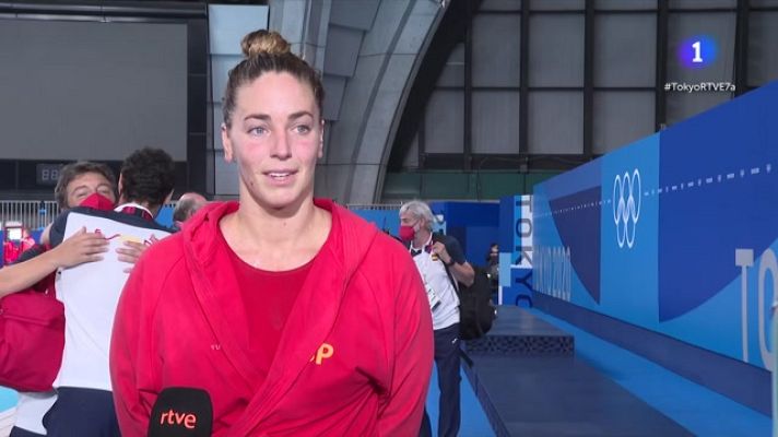 Waterpolo Tokyo 2020 - Tokyo 2020 | Maica García: "Debemos aprender de esta derrota"