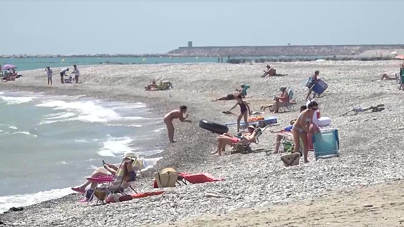 Rachas fuertes en el Ampurdán, Estrecho y Alborán - ver ahora