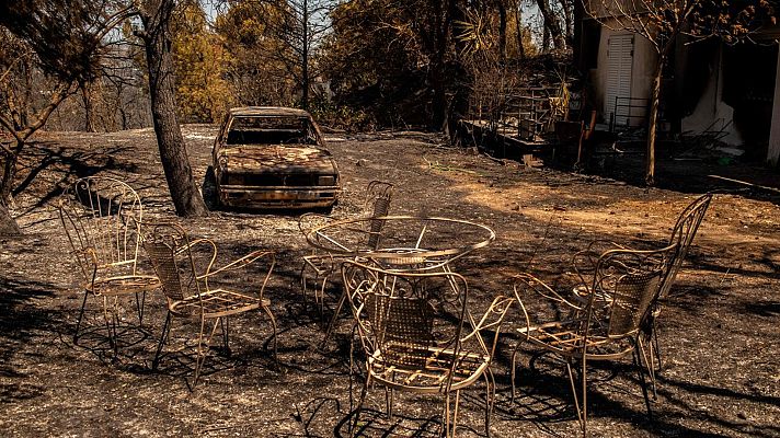 Informativo 24h - Los incendios de Grecia llegan cerca de Atenas