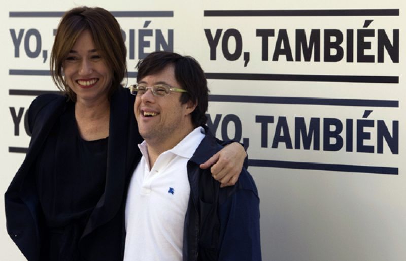 Presentación de 'Yo, también' con Lola Dueñas y Pablo Pineda
