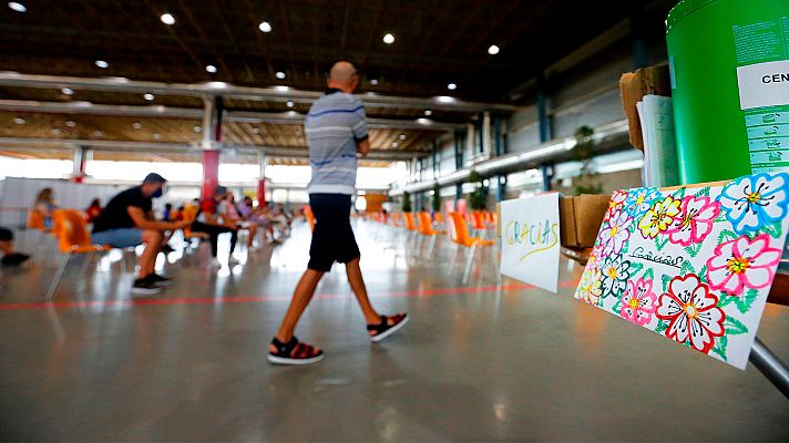 Telediario 1 - Llegan las dosis extra para avanzar con la vacunación