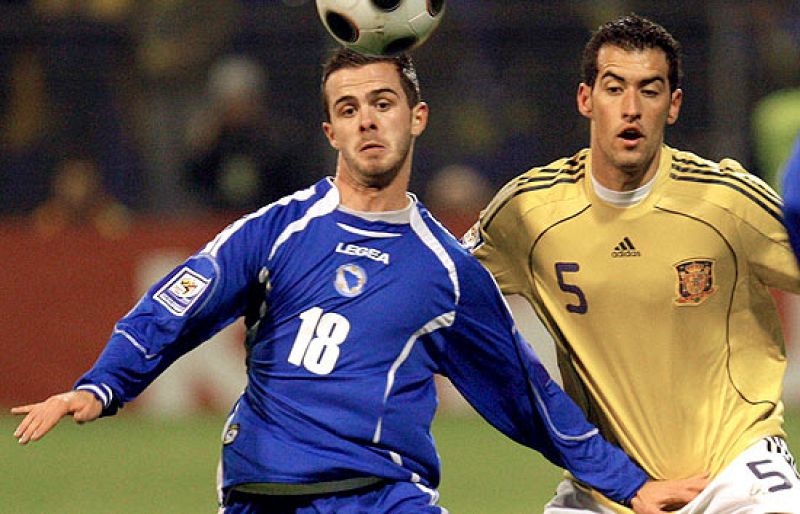 Goles de Bosnia a España 2-5