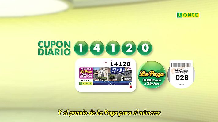 Sorteos ONCE - Sorteo ONCE - 10/08/21