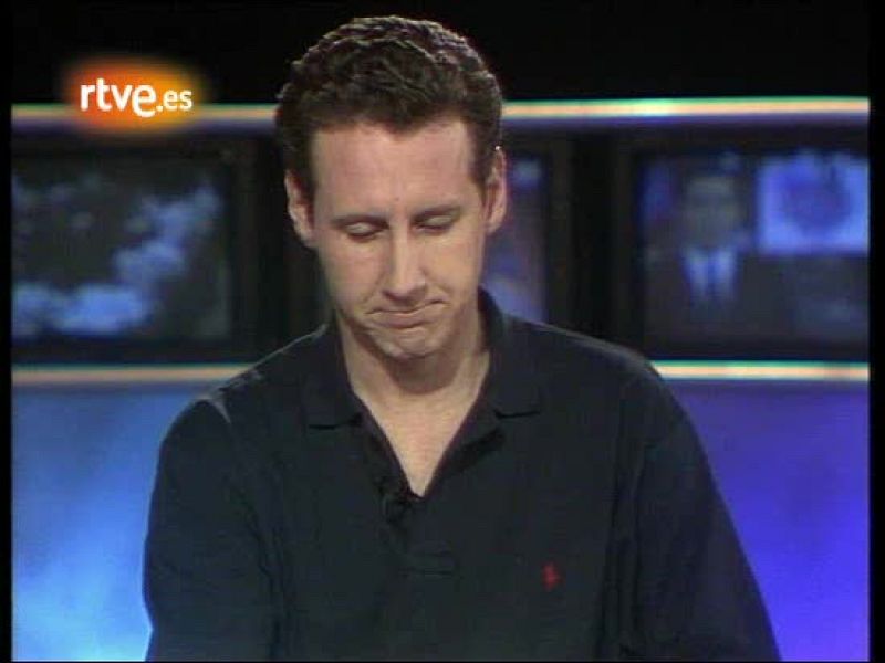 Los comienzos de Lorenzo Milá en 'La2 Noticias' (enero 1995)