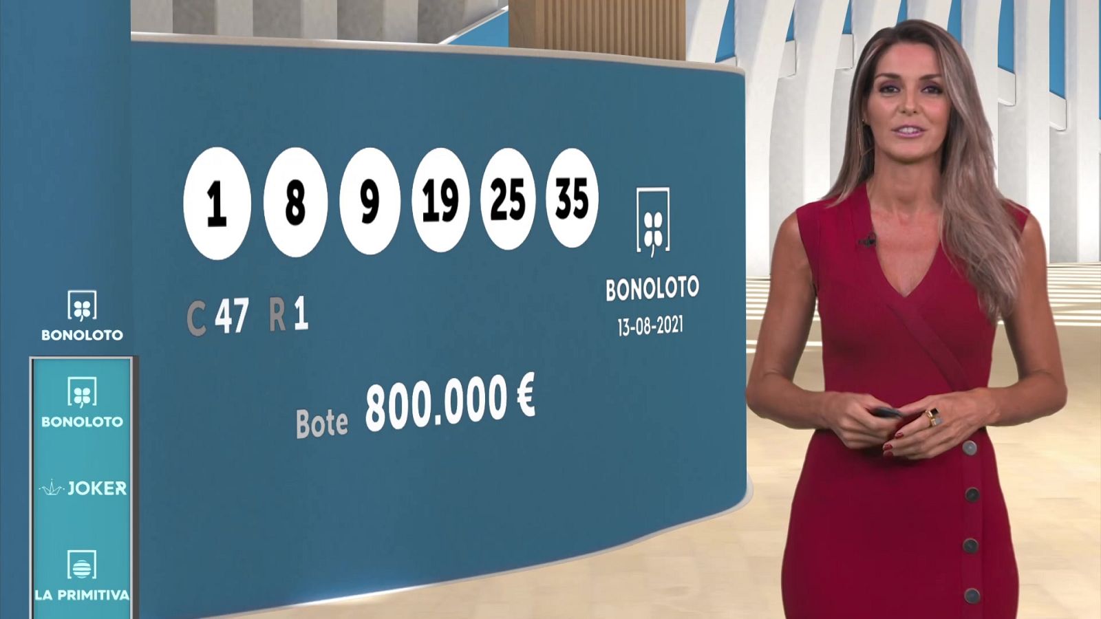 Sorteo de la Bonoloto y Euromillones del 13/08/2021 - ver ahora