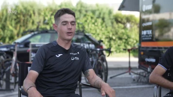 Vuelta ciclista a España - Mikel Azparren: "Estoy orgulloso de estar con Euskaltel"