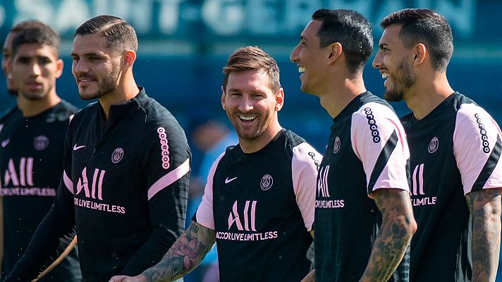 Telediario 1 - El PSG presentará a Messi ante la afición por todo lo alto