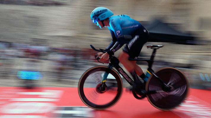Vuelta ciclista a España - Aranburu: "Yo creo que ha sido buen tiempo"