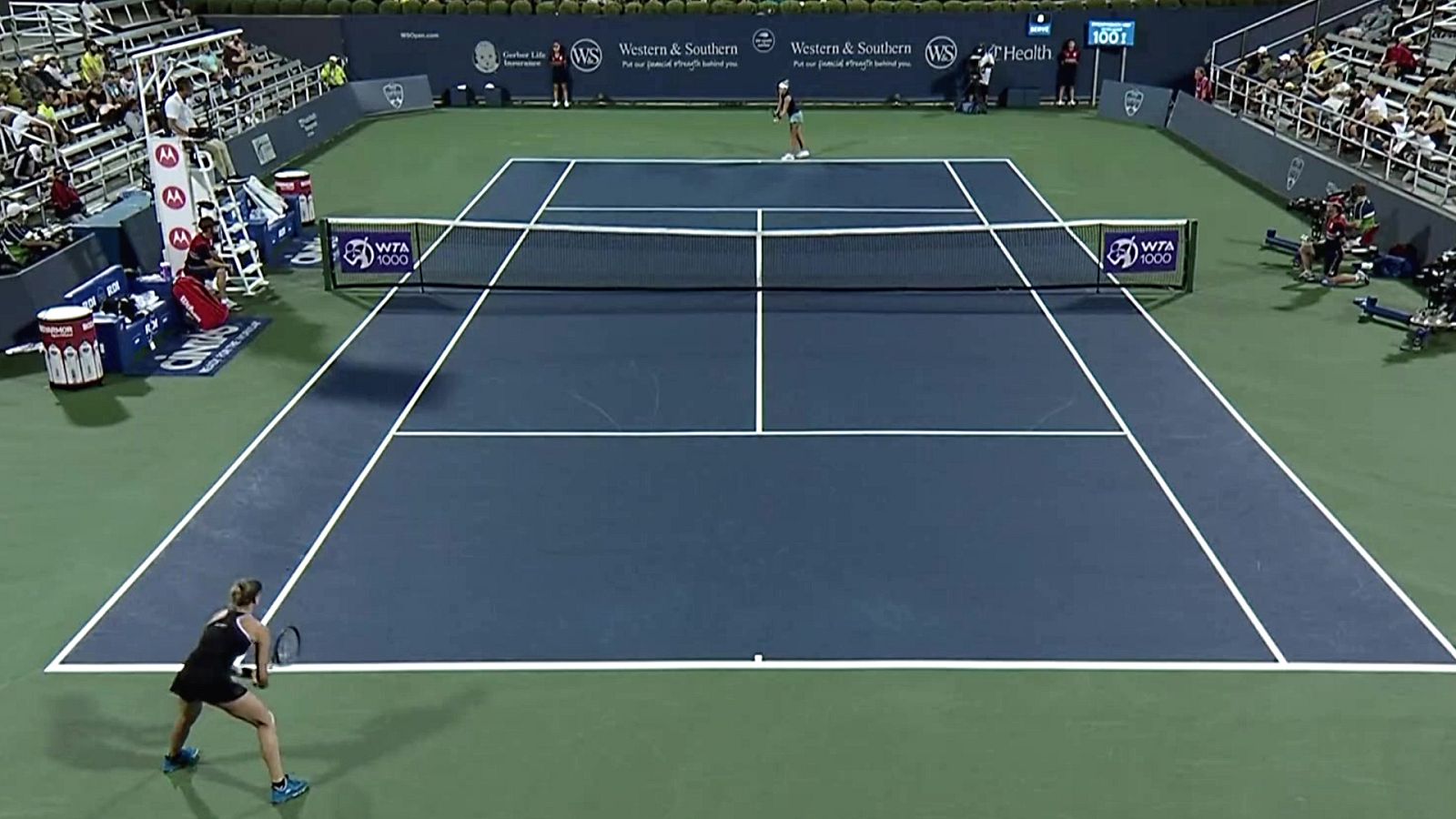 Tenis - WTA Torneo Cincinnati: C. McNally - D. Yastremska - ver ahora