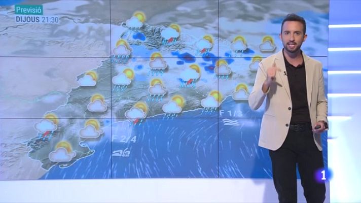 El temps - Canvi de temps aquest dijous amb xàfecs i tempestes