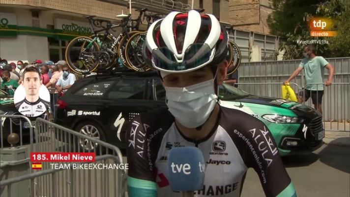 Vuelta ciclista a España - La Vuelta 2021 | Nieve: "No pensé en retirarme"